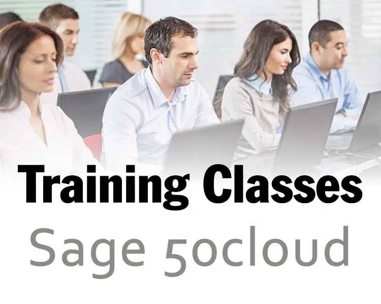 Sage 50cloud Training Classes